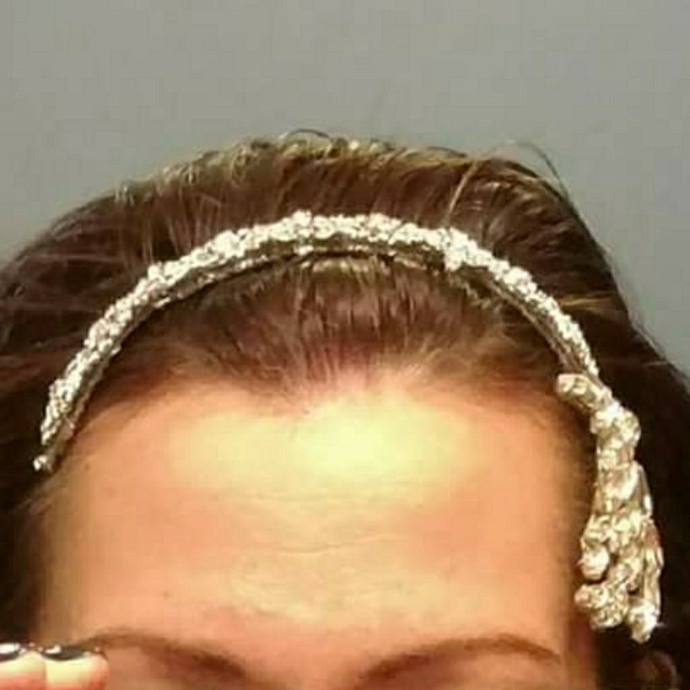 Custom made Bridal/Formal Crystal Headpiece NEW